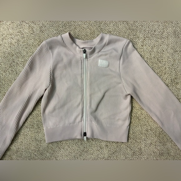 SMR Pink Ribbed Jacket - Picture 4 of 5